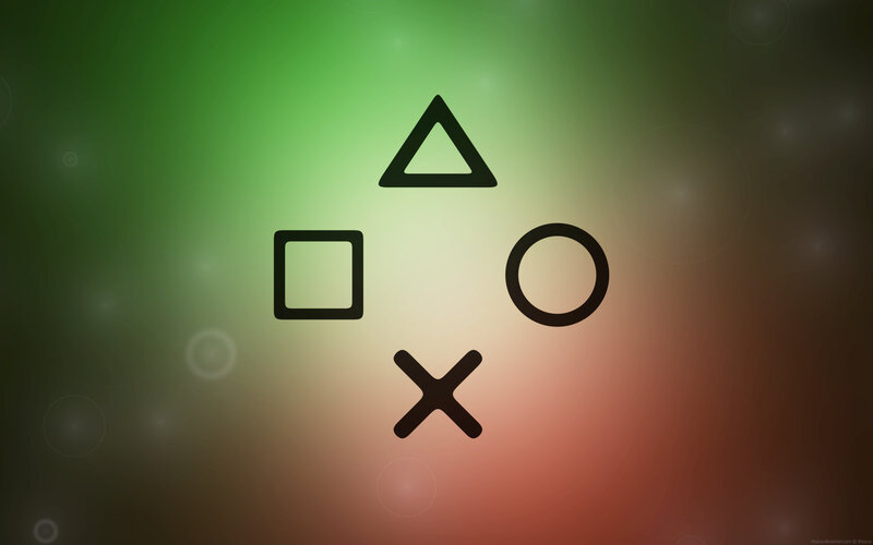 PlayStation button symbols