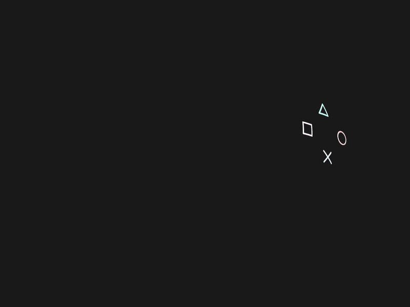 PlayStation button symbols