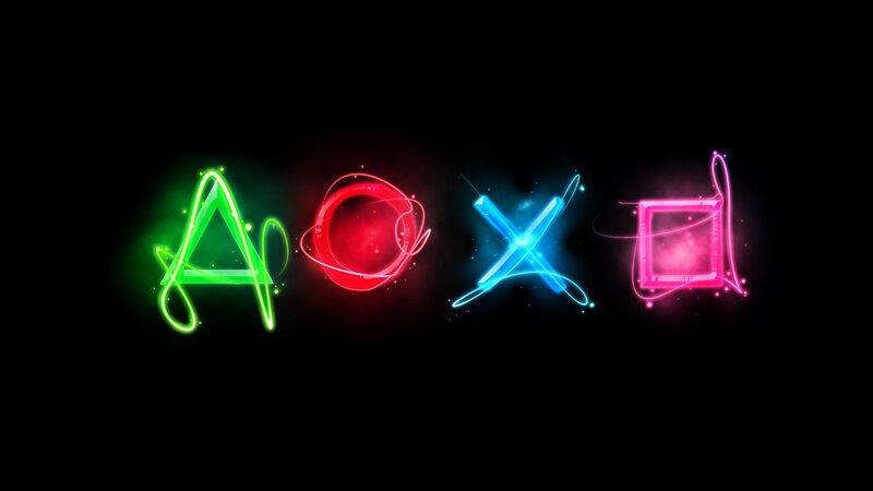 PlayStation Buttons — Green, Energetic