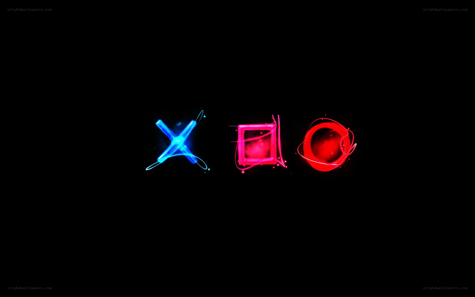 PlayStation controller symbols