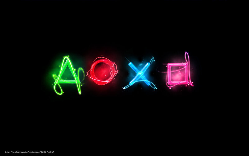PlayStation controller symbols