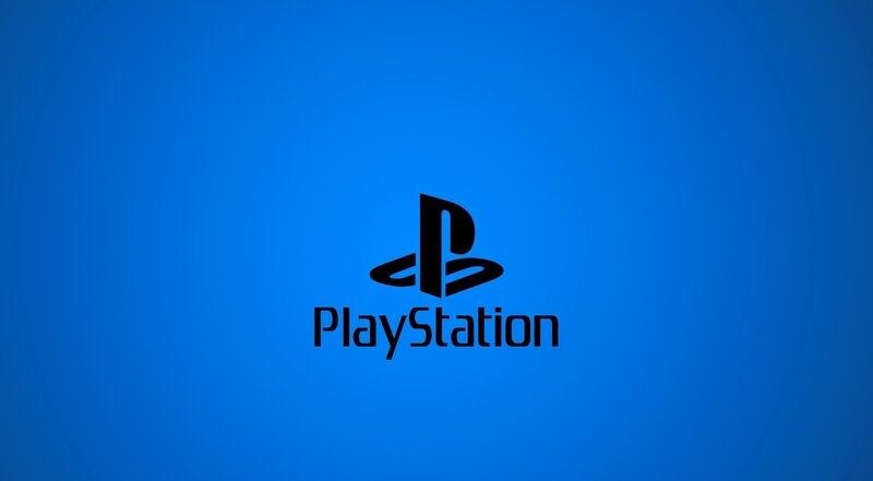 PlayStation Logo — Blue, Minimalist