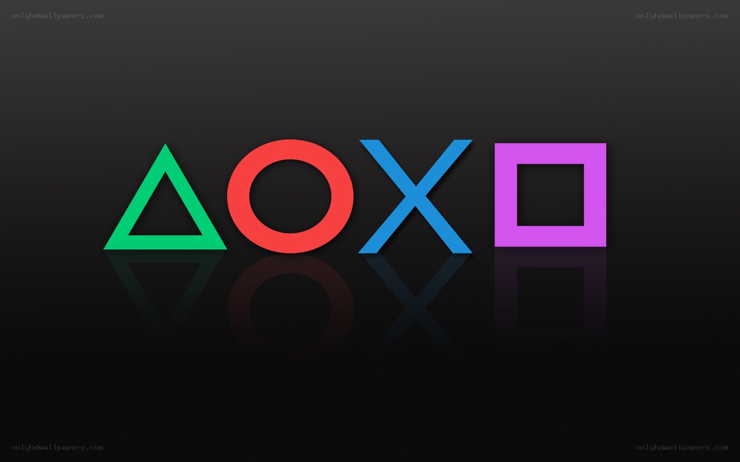 PlayStation logo symbols