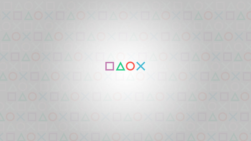 PlayStation Symbols — White