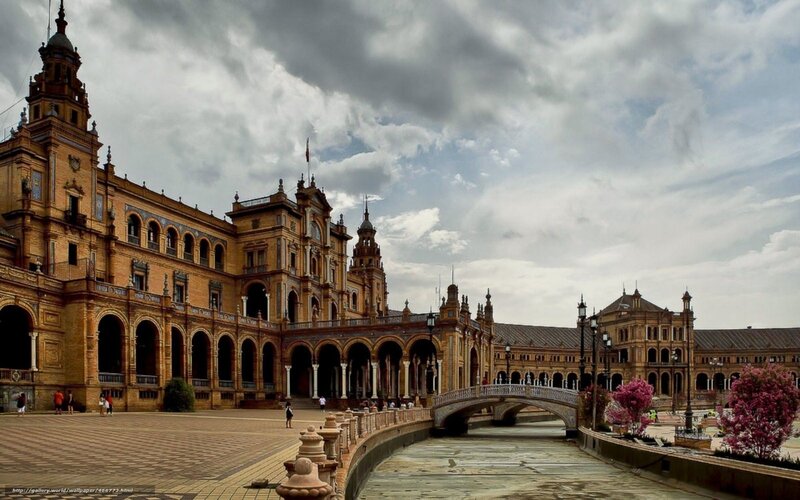 Plaza de España in Seville