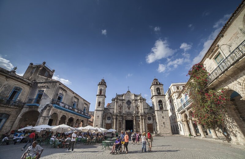 Plaza de la Catedral in Havana