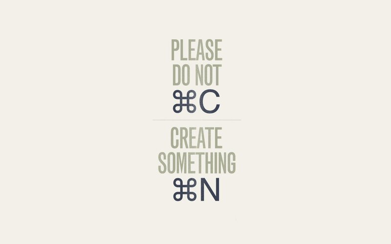 Please Do Not Create Something