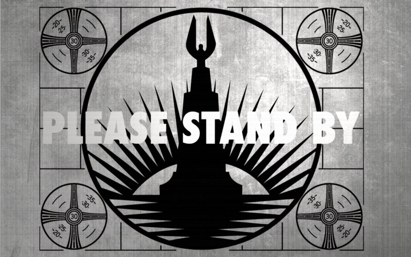 Please Stand By screen