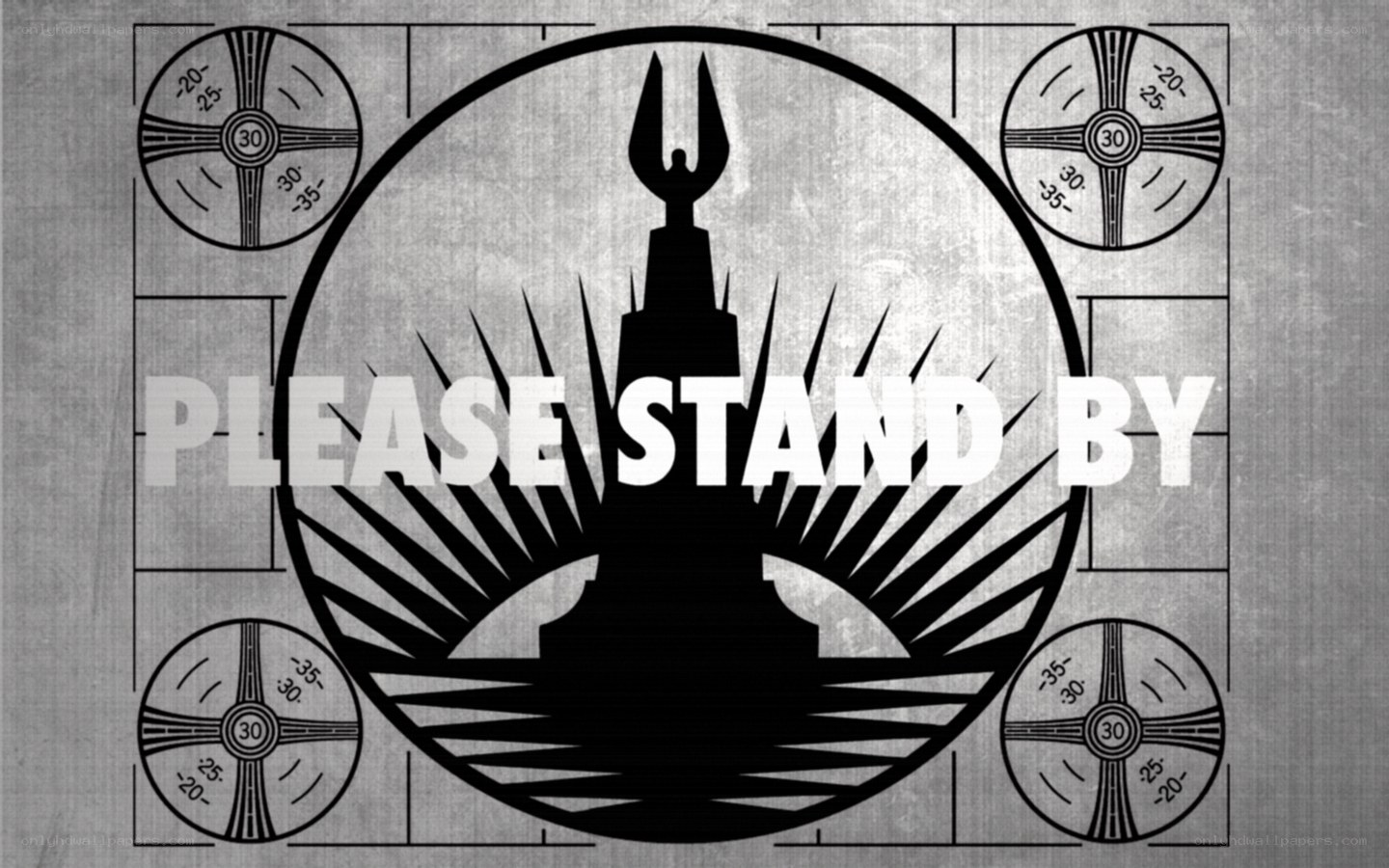Please Stand By screen