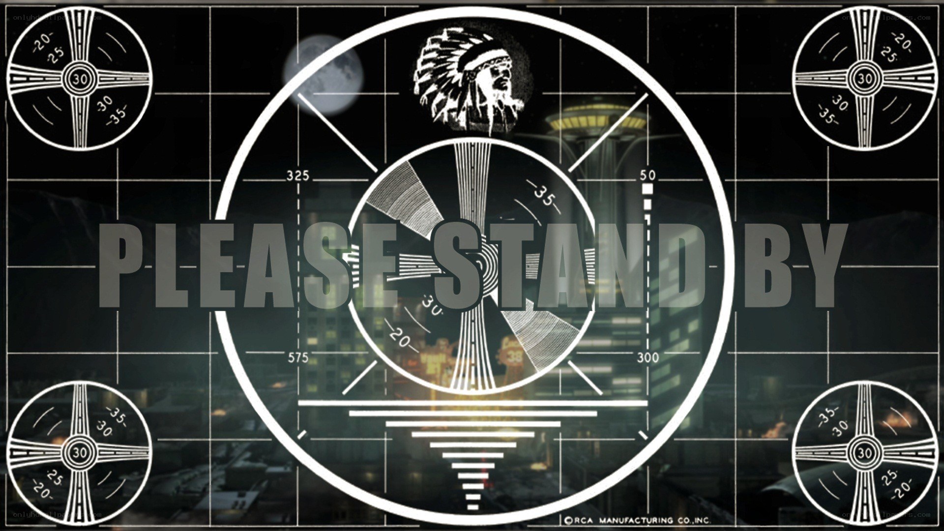 Please Stand By screen