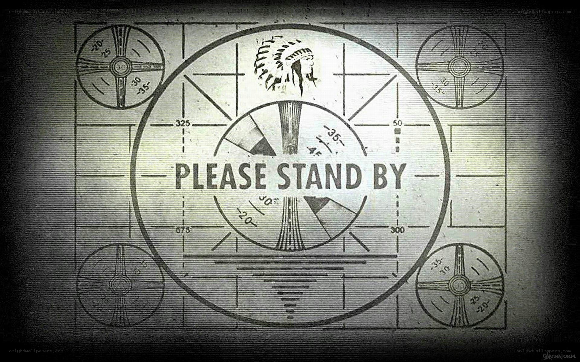Please Stand By test pattern