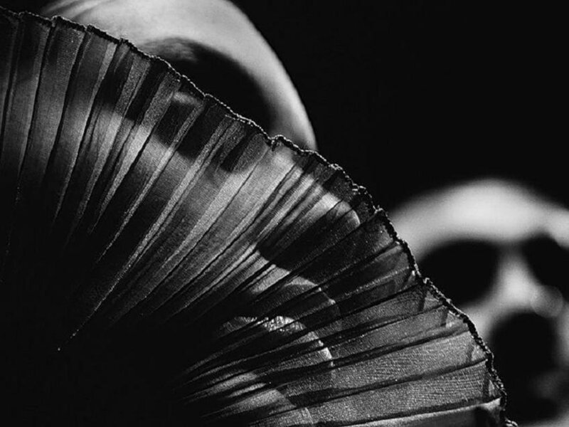 Pleated Fabric Fan