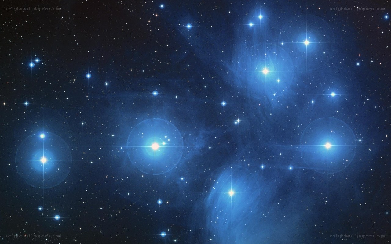 Pleiades star cluster