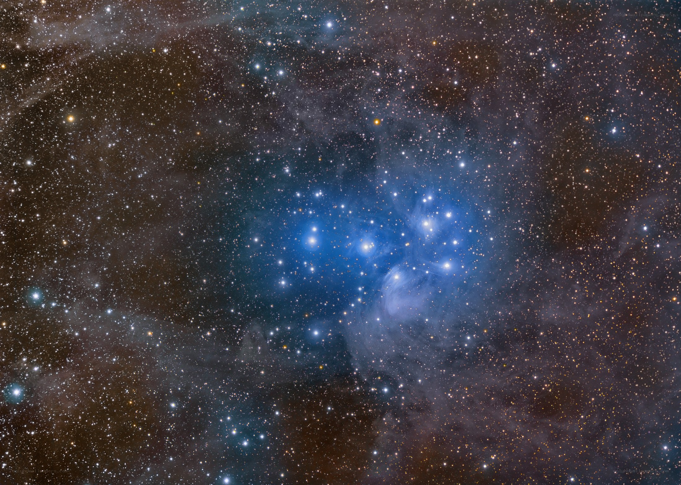 Pleiades star cluster