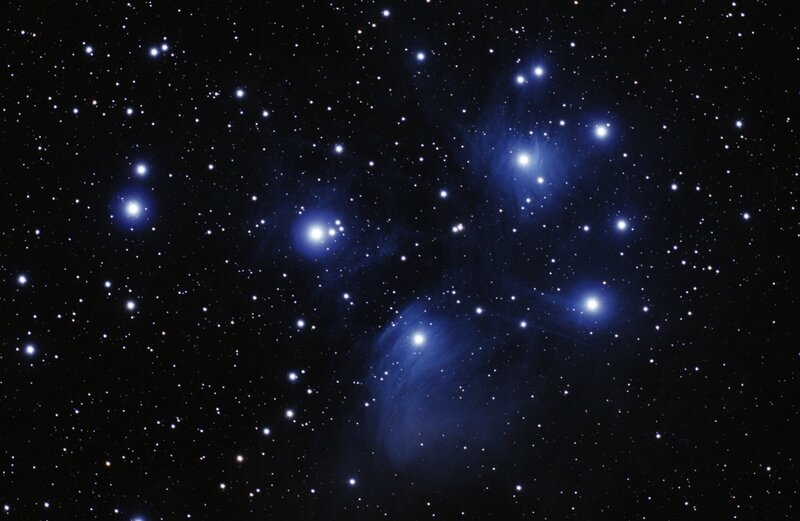 Pleiades star cluster