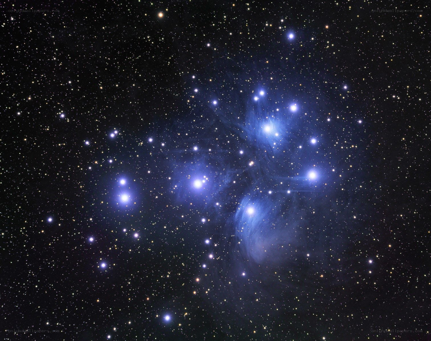 Pleiades star cluster