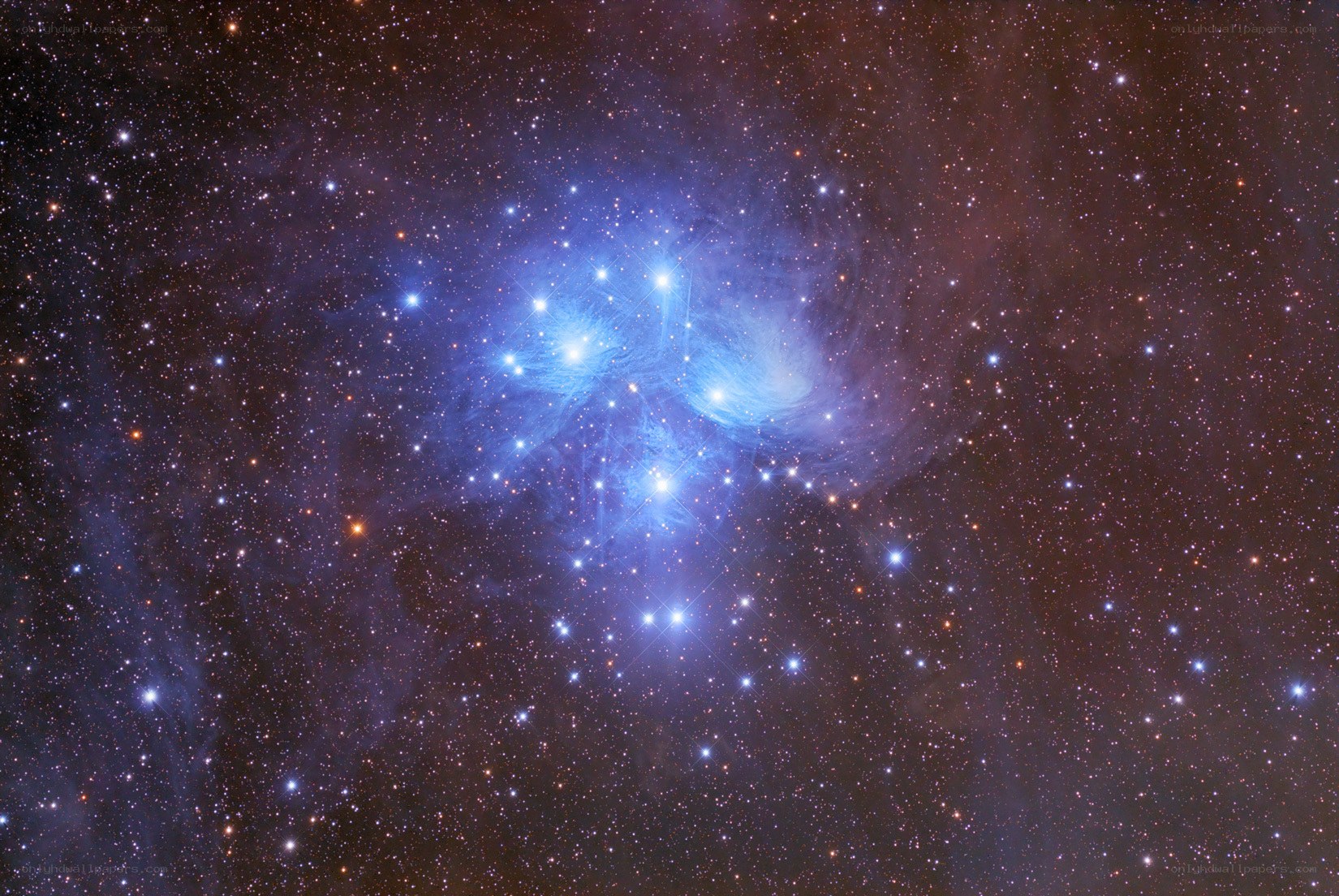Pleiades star cluster