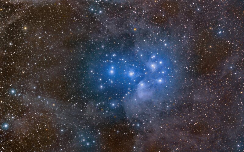 Pleiades star cluster