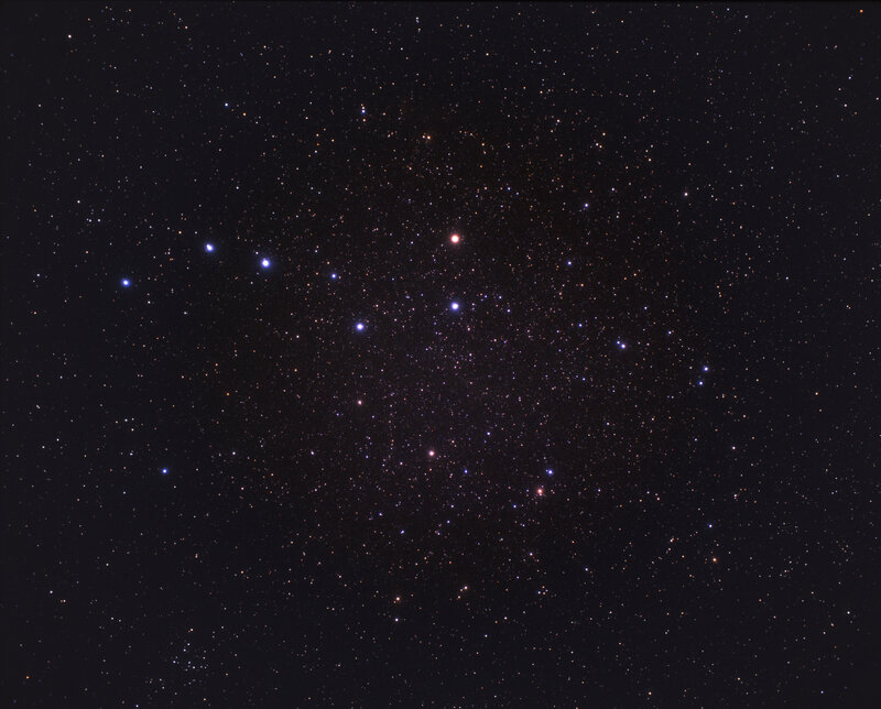 Pleiades star cluster