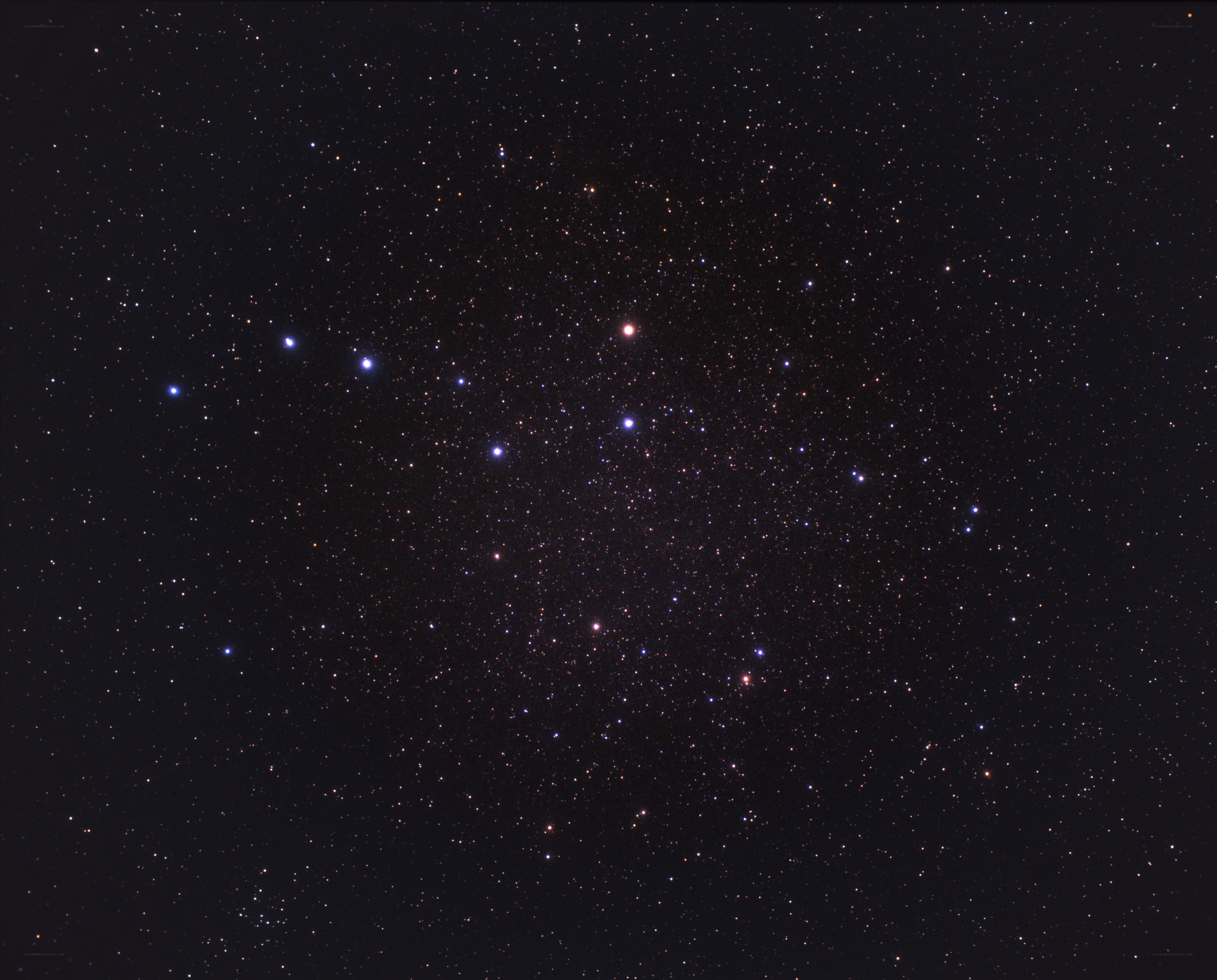 Pleiades star cluster