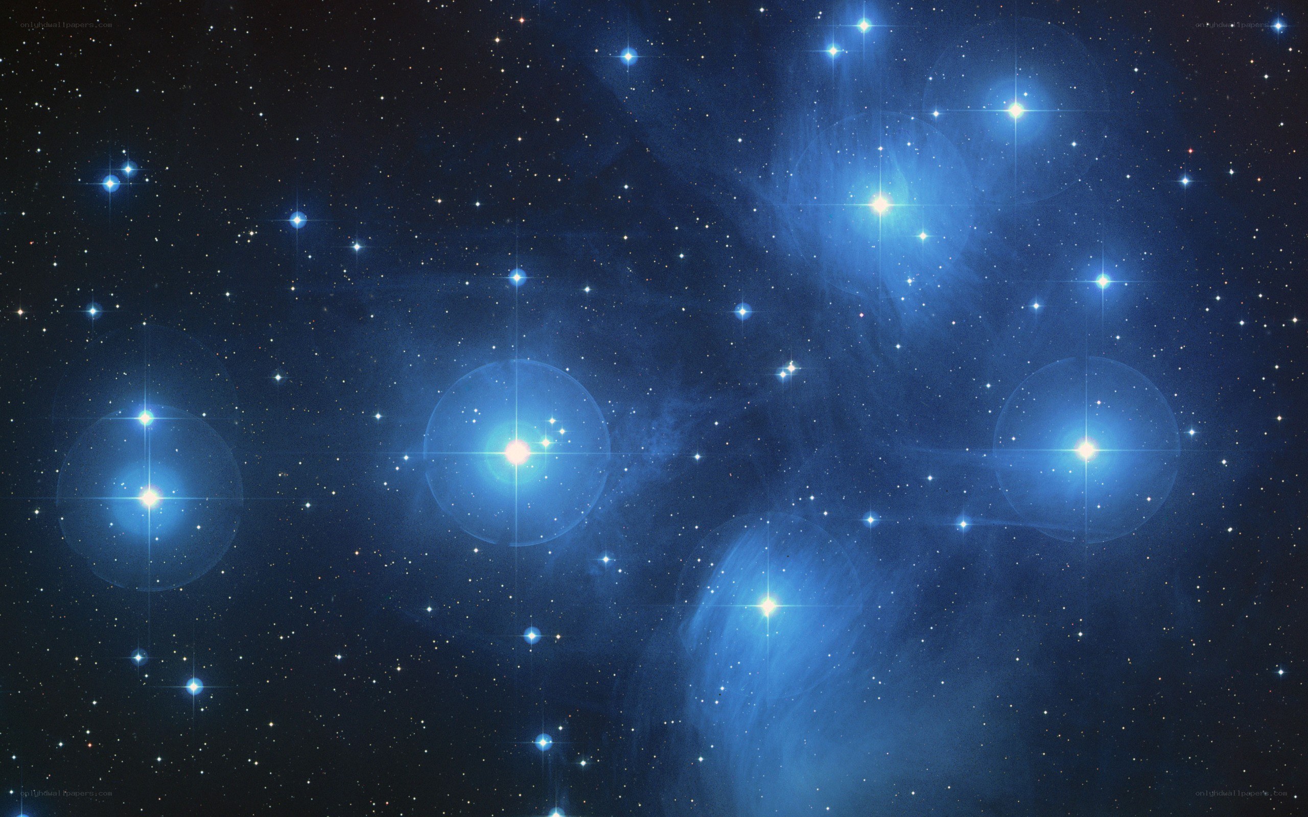 Pleiades star cluster