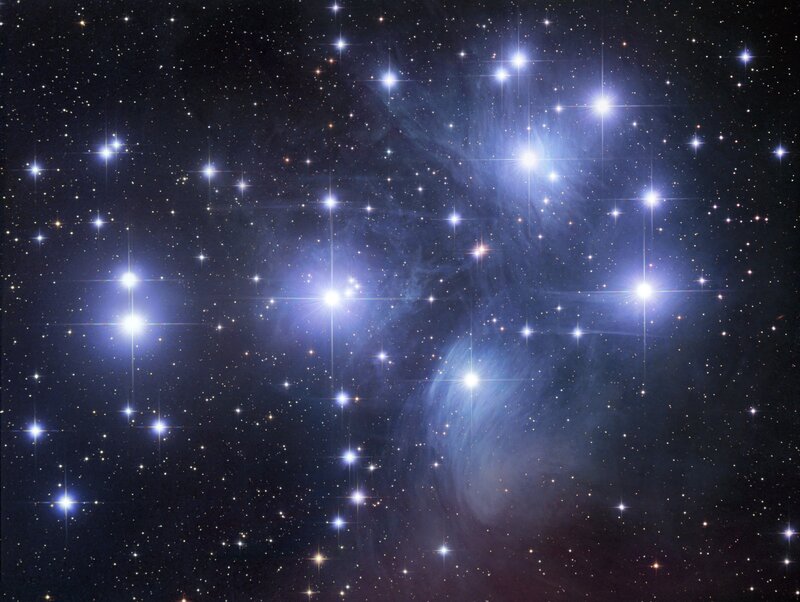 Pleiades star cluster