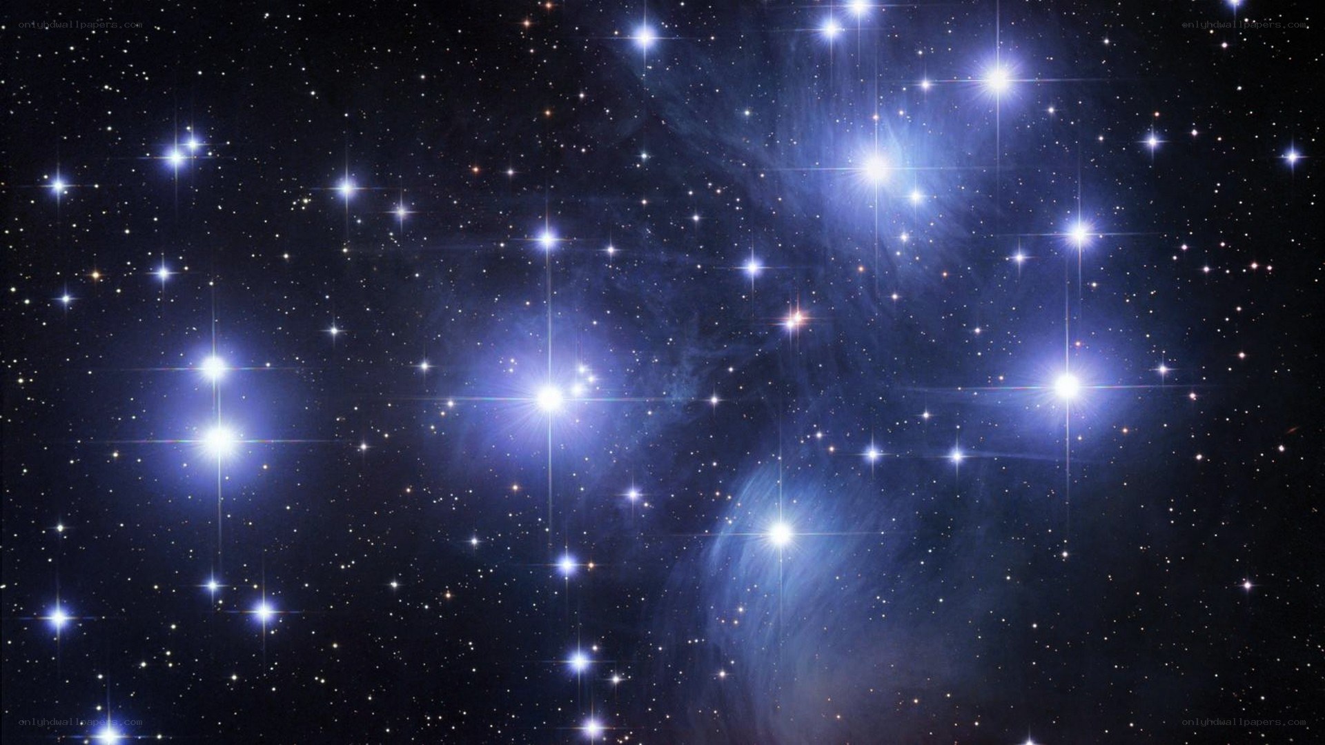 Pleiades star cluster