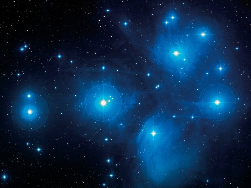 Pleiades star cluster