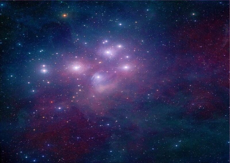 Pleiades star cluster