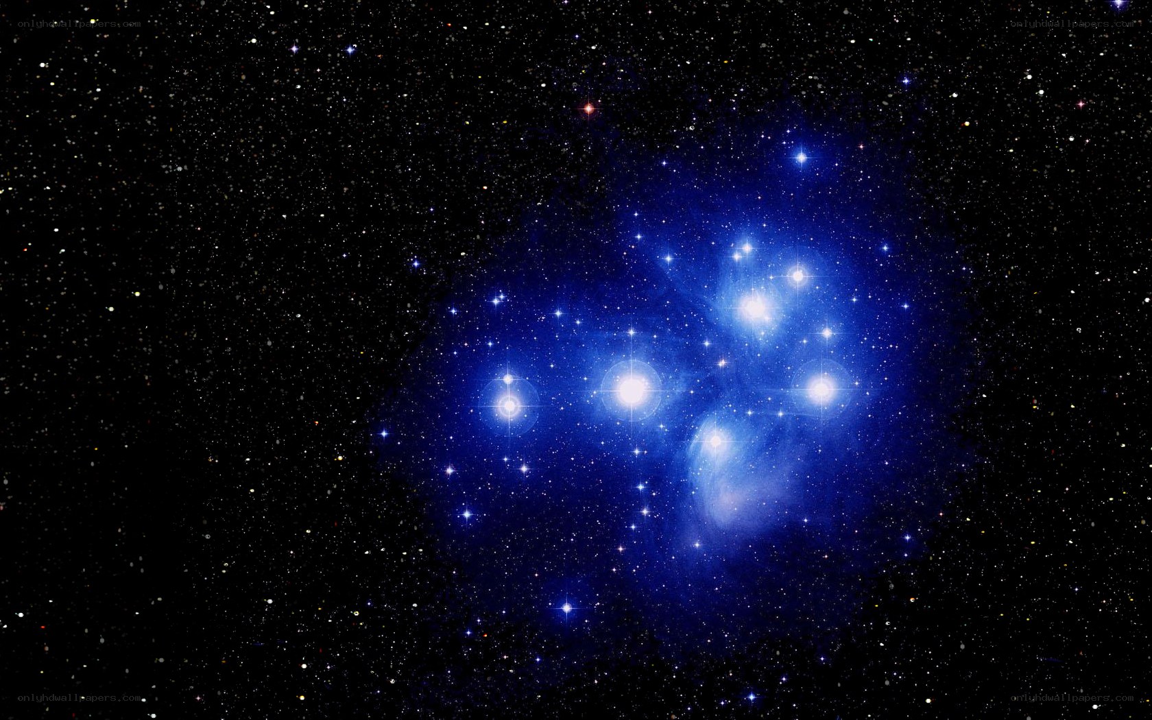 Pleiades star cluster