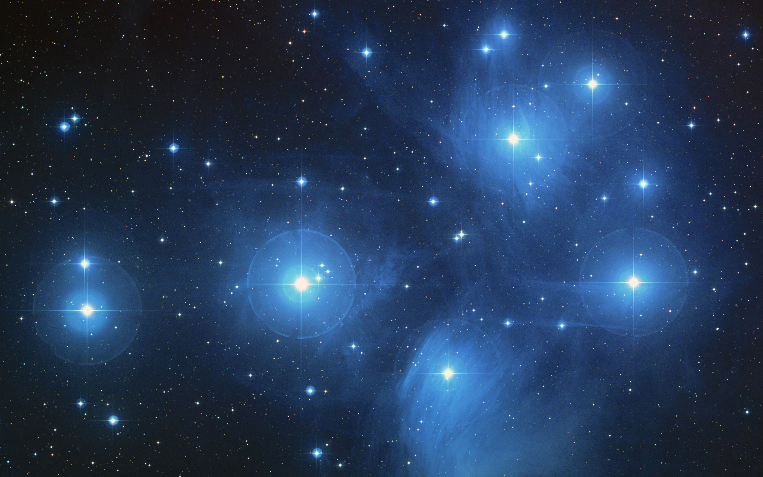 Pleiades star cluster