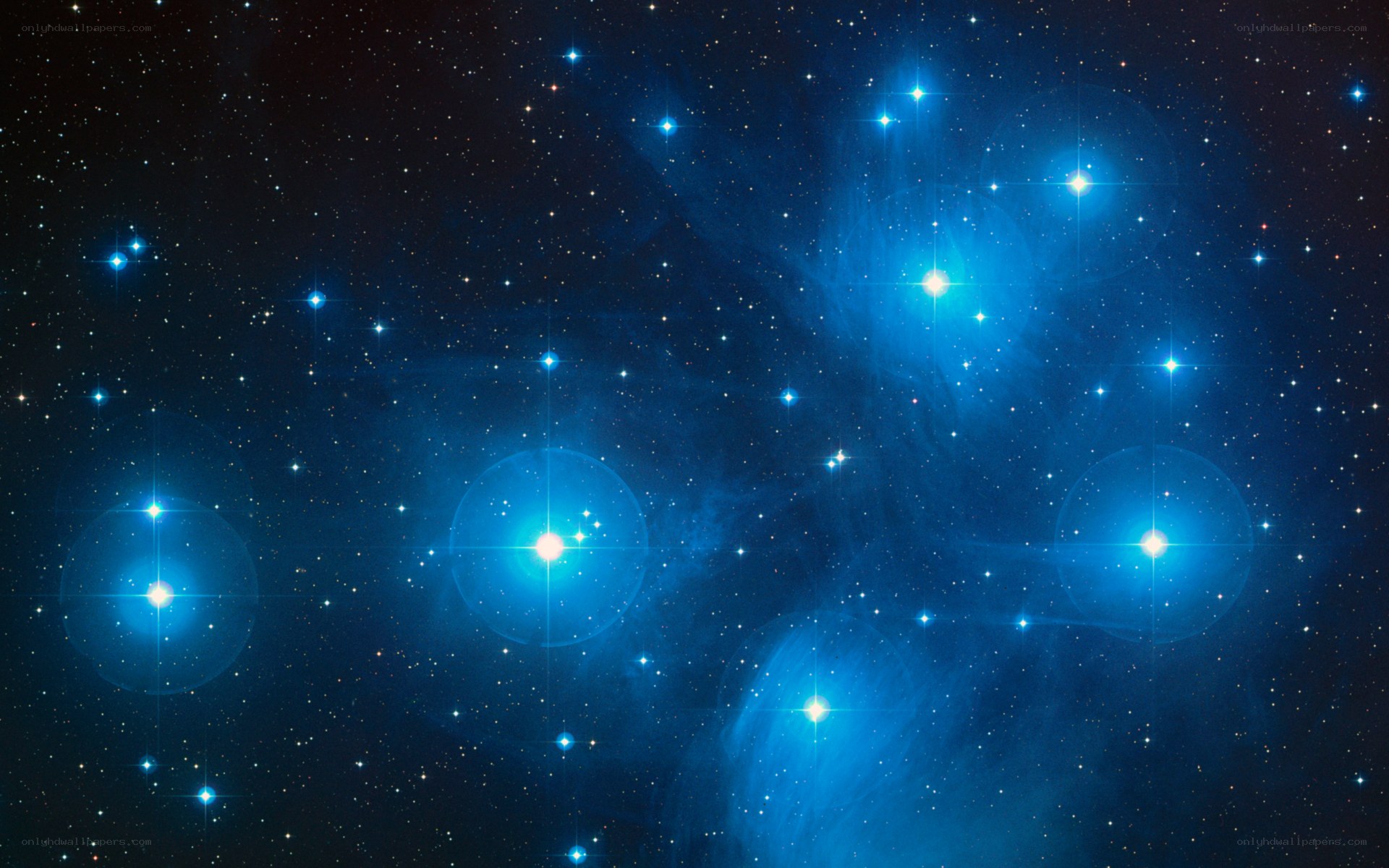 Pleiades star cluster