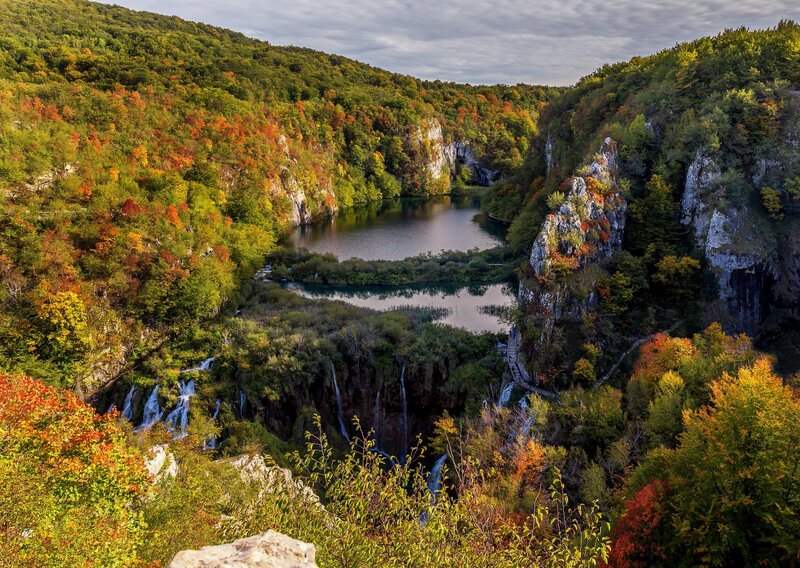Plitvice Lakes in Autumn