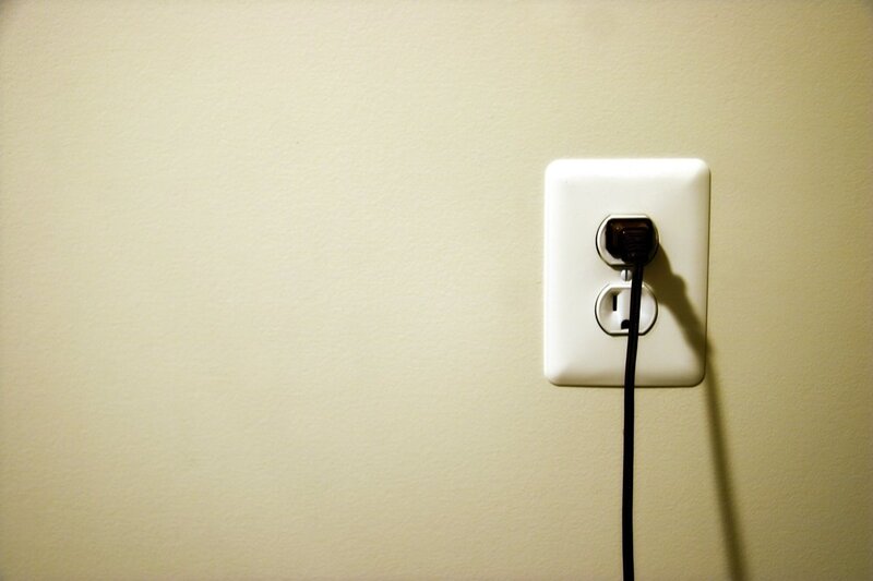 Plug in wall socket