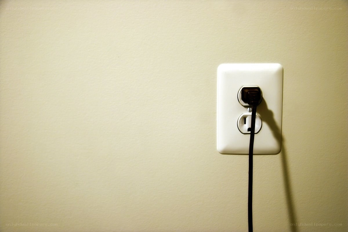 Plug in wall socket
