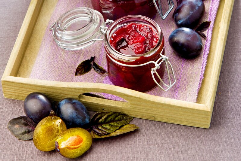 Plum Jam in a Jar — Purple