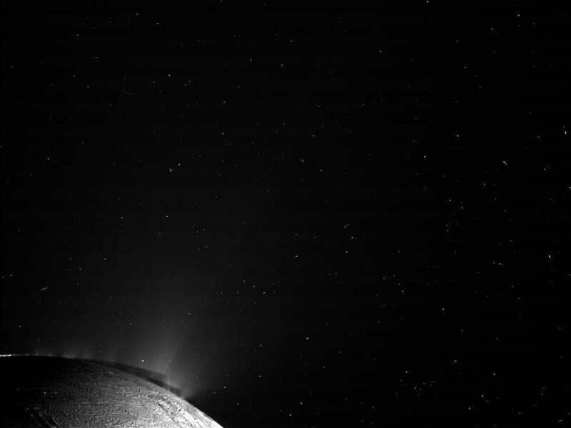 Plumes from Enceladus