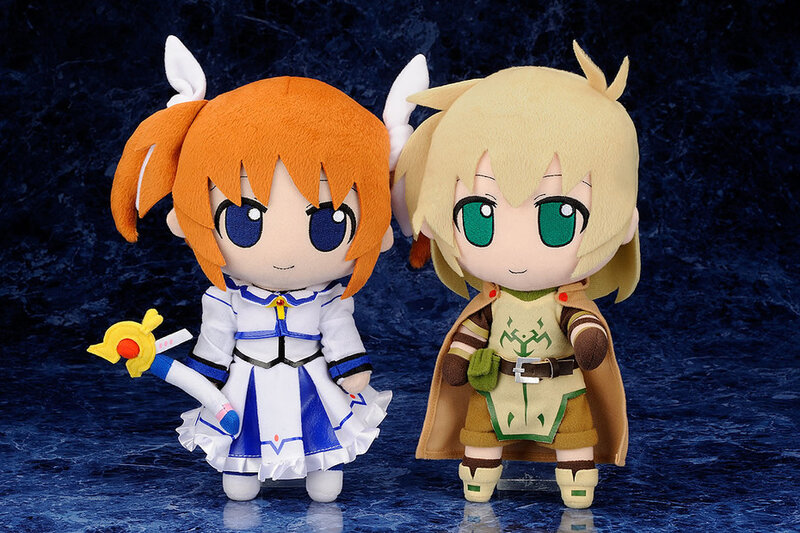 Plush Dolls of Two Characters — Blue