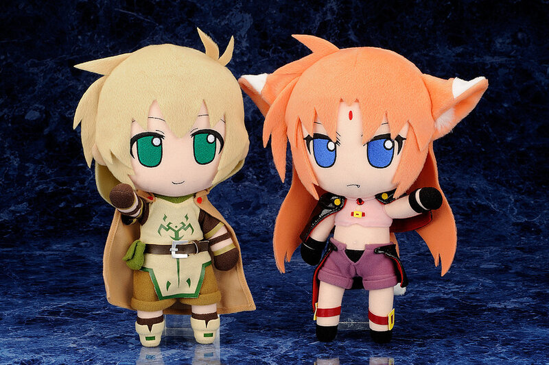 Plush Dolls of Two Characters