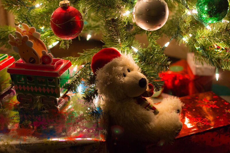 Plush Polar Bear Toy