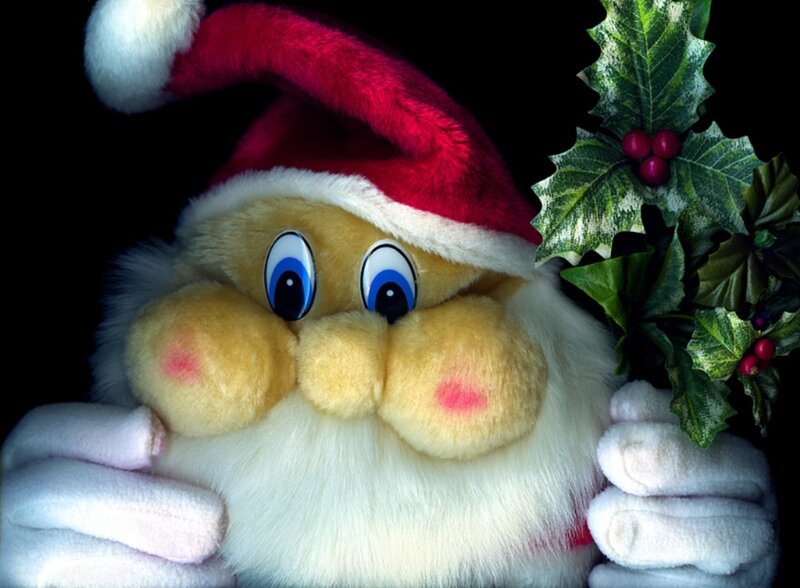 Plush Santa Claus