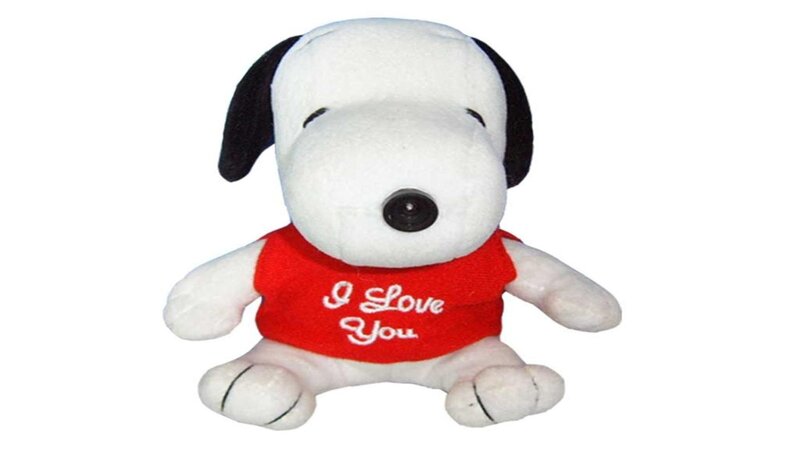 Plush Snoopy Dog