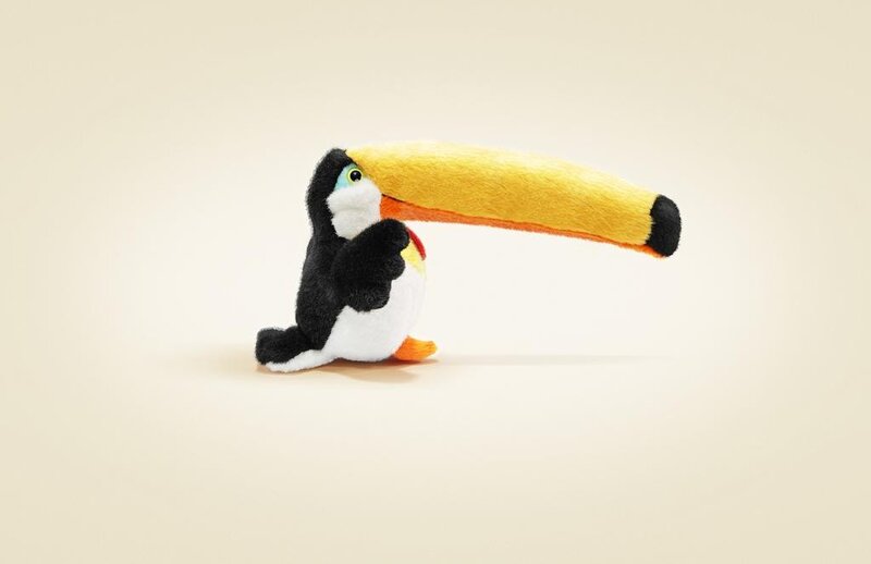 plush toucan toy