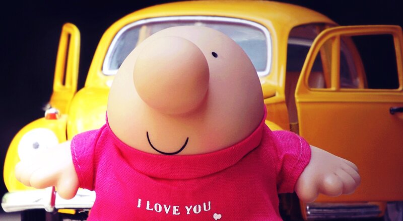 Plush Toy with Car
