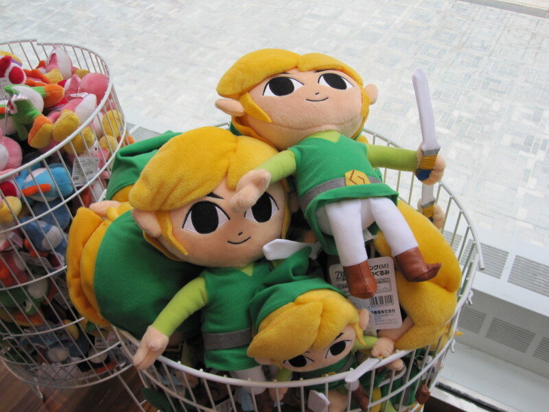 Plush Toys in Basket
