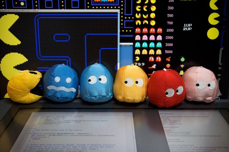 Plush Toys in Front of Screen
