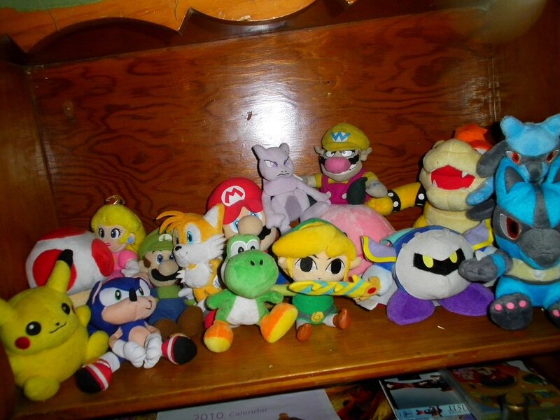 Plush Toys on Shelf