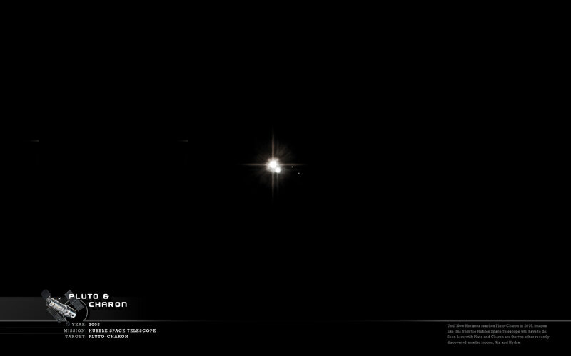 Pluto and Charon Hubble image