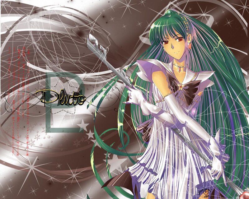 Pluto character from Sailor Moon