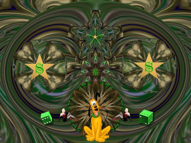 Pluto Dog in Fractal